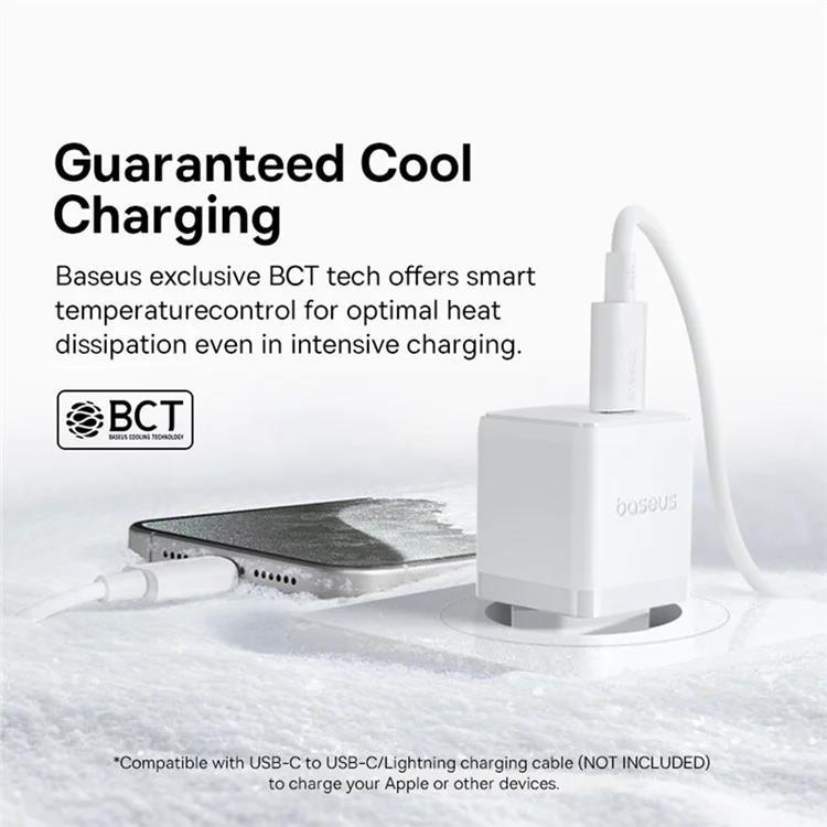 Baseus Palm 20W, 1xUSB-C nabíjačka biela