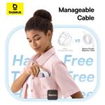 Baseus PicoGo magnetický kábel USB-C/USB-C 1m 240W biely