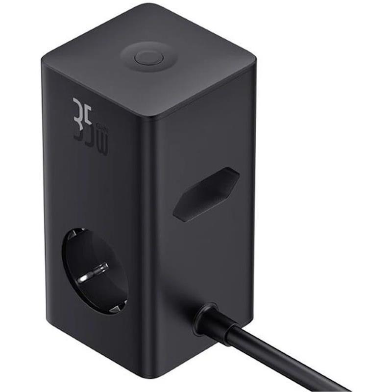 Baseus PowerCombo Tower 35W EU čierna nabíjacia stanica