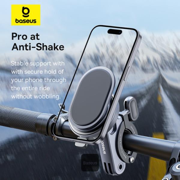 Baseus PrimeTrip Mechanický držiak na bicykel čierny