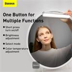 Baseus Pro Nabíjateľná magnetická stolová LED lampa s plynulým stmievaním biela