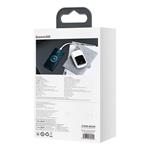 Baseus Qpow Pro Digital Display Fast Charge Power Bank 20000mAh 22.5W Type-C White