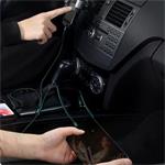 Baseus Rapid Series Nabíjací/Dátový kábel 3v1 USB-C/ (microUSB Lightning PD 20W USB-C) 1,5 m zelený