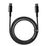 Baseus rychlonabíjecí / datový kabel USB-C na USB-C 100W 2m, černá