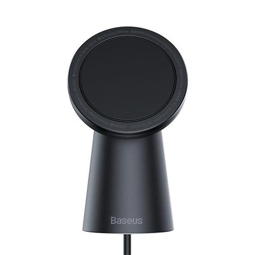Baseus Simple Wireless Magnetic Holder (kompatibilný s Apple iPhone 12, 13.gen) čierny