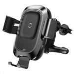 Baseus Smart Vehicle držák a bezdrátová nabíječka do auta 10W (do ventilační mřížky), černá