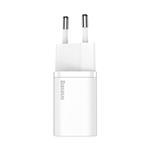 Baseus Super Si rýchlonabíjací adaptér IC 30W biely