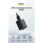 Baseus Super Si rýchlonabíjací adaptér IC 30W čierny
