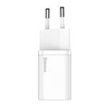 Baseus Super Si USB-C PD QC 20W biela rýchlonabíjačka