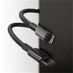 Baseus Tungsten Gold Rýchlonabíjací / dátový kábel USB-C na Lightning PD 20W 1m, čierny