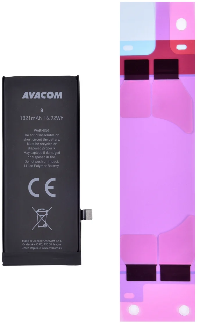 Batéria Avacom pre Apple iPhone 8, Li-Ion 3,82 V 1821 mAh (náhradná 616-00357)