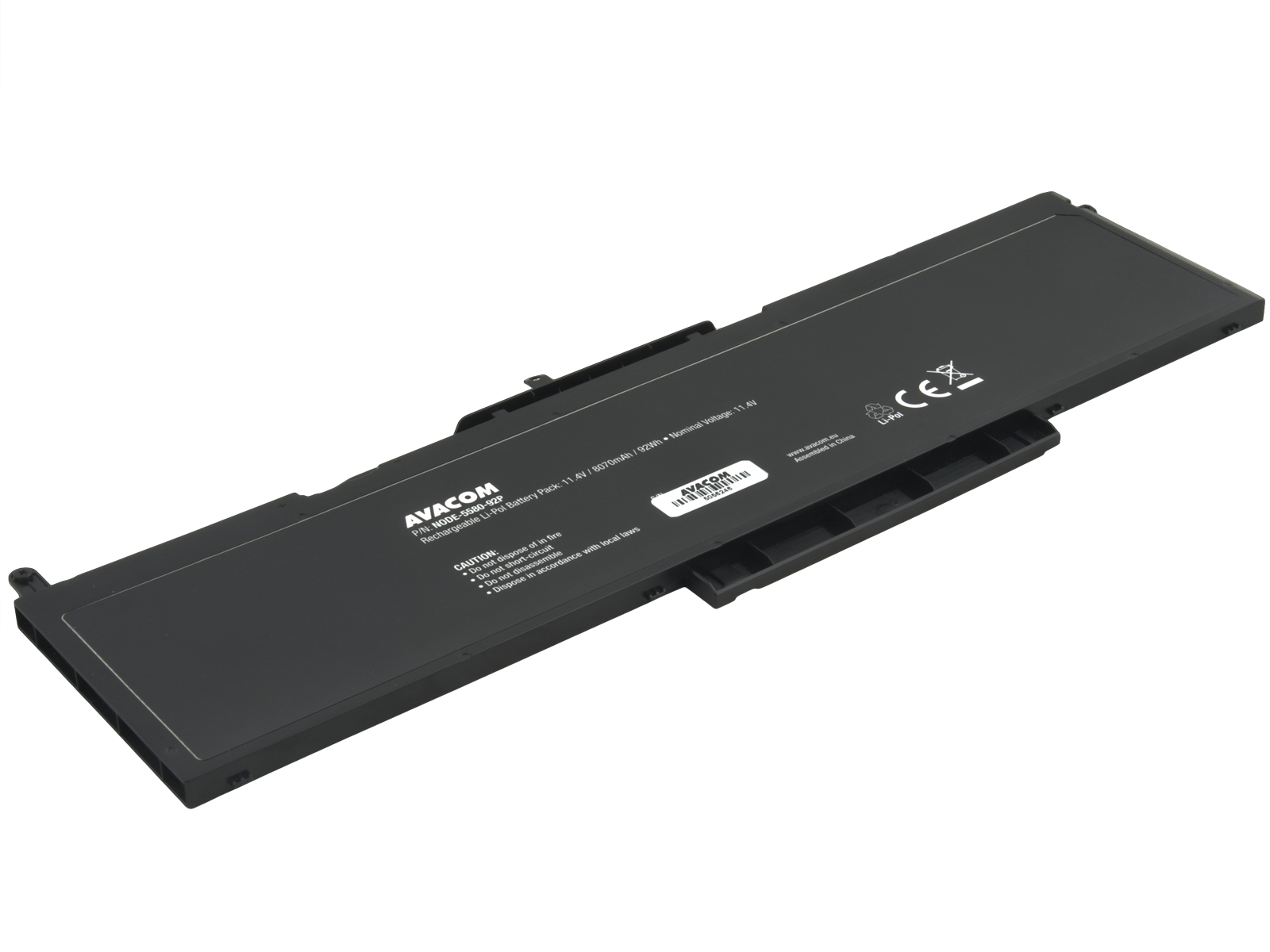 Batéria AVACOM pre Dell Latitude 5580, Precision 3520 Li-Pol 11,4 V, 8070 mAh, 92 Wh
