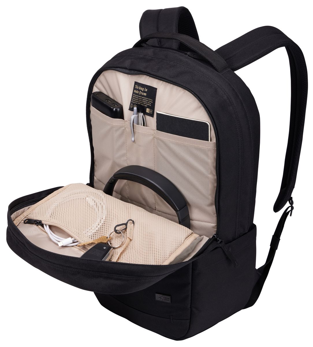 Batoh na notebook Case Logic Invigo Eco 15,6" INVIBP116 - čierny