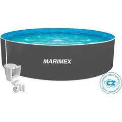 Bazén Marimex Orlando 4,57x1,07 m - ŠEDÝ, bazén, fólia, skimmer (10303044)