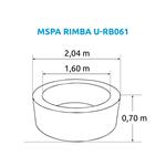 Bazén vířivý MSPA Rimba U-RB061