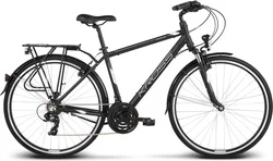 BCC 2018 KROSS 28" TRANS 1 vel.21" - black/white matt