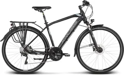 BCC 2018 KROSS 28" TRANS 10 vel.21" - black/blue/silver matt