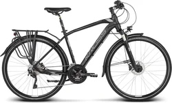BCC 2018 KROSS 28" TRANS 11 vel.21" - black/graphite/silver matt