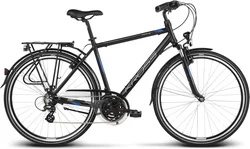 BCC 2018 KROSS 28" TRANS 2 vel.21" - black/blue/silver matt