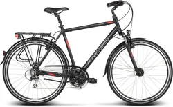 BCC 2018 KROSS 28" TRANS 3 vel.21" - black/red/silver matt