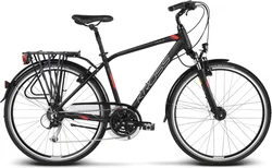 BCC 2018 KROSS 28" TRANS 5 vel.21" - black/red/silver matt