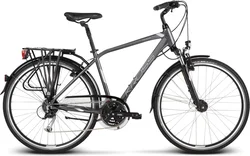 BCC 2018 KROSS 28" TRANS 5 vel.21" - graphite/silver glossy