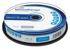 BD-R MediaRange Blu-ray 25GB 4x (10pack) MR495 - Datová media zapisovací