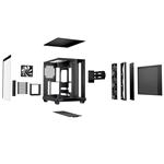 Be quiet! skříň LIGHT BASE 500 / MidT / 4x120mm PWM fans / 2 x USB 3.2 / USB-C / panoramatická / černá