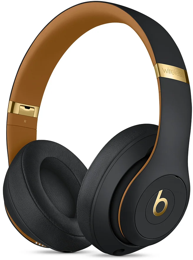 Beats Studio3 Wireless Over-Ear Headphones - Skyline Collection - Midnight Black