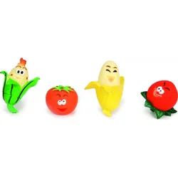 Beeztees Hračka ovoce pro štěňata vinyl 10x4cm