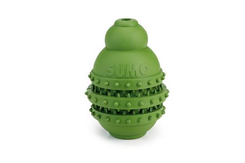 Beeztees Hračka Sumo Play Dental M zelený 9X9X12cm