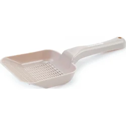 Beeztees Lopatka na čištění toalety plastová béžová 27x10x20cm