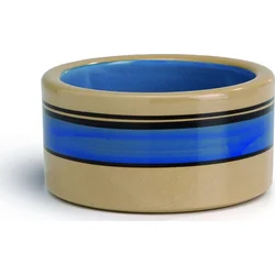 Beeztees Miska pro kočky STRIPES modrá 11,5cm