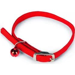 Beeztees Obojek pro kočky nylonový červený 6-29cm x 10mm