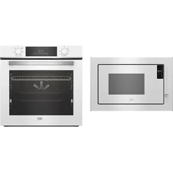 Beko BBIE18300W + Beko BMGB25333WG