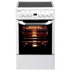BEKO Elektrický sporák CM 58200, sklokeramika, trouba multifunkcní, gril,