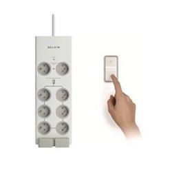 Belkin Conserve Switch™ - přepěťová ochrana s dálkovým ovládáním, 8-zás.