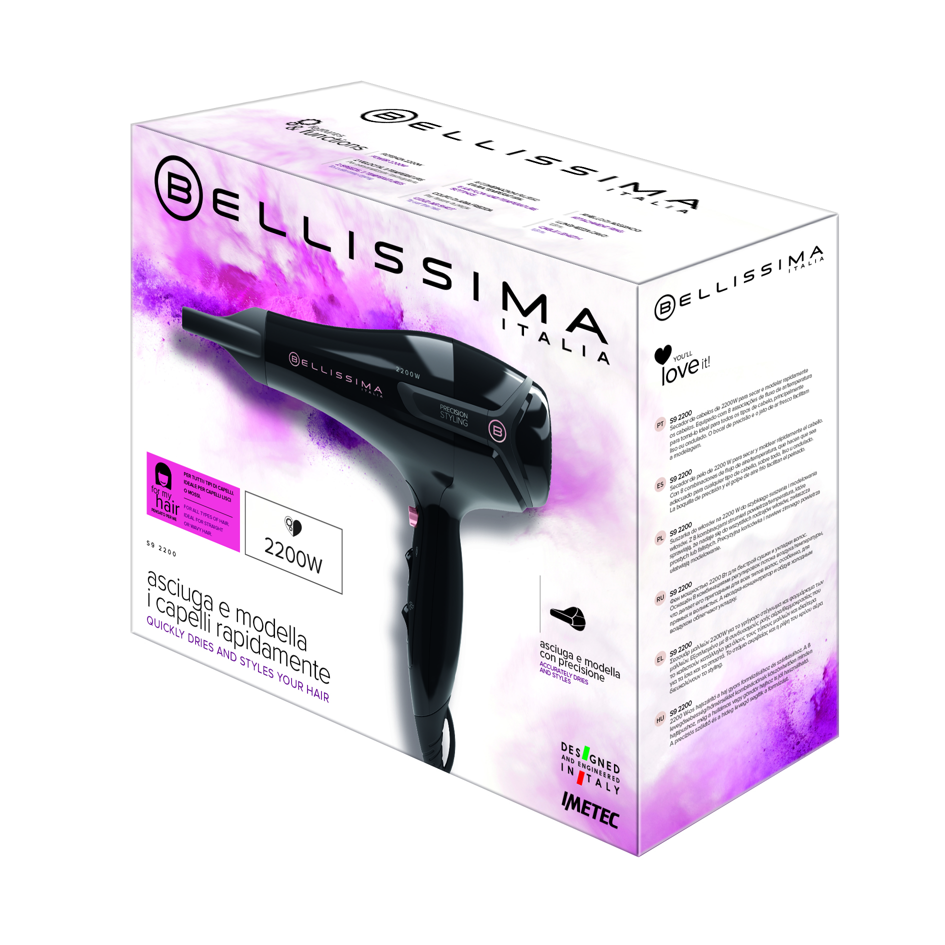 Bellissima 11520, černý/zlatý