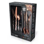 BerlingerHaus 24-dielna sada príborov Rosegold Metallic Line III, nerezová oceľ