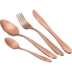 BerlingerHaus 24dílná sada příborů Rosegold Metallic Line, nerez satin