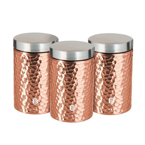 BerlingerHaus 3-dielna súprava misiek na jedlo Primal Rosegold Metallic Line, 18 cm