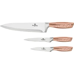 BerlingerHaus 3dílná sada nožů  Primal Rosegold Metallic Line
