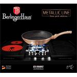 BerlingerHaus 3dílná sada pánví s mramorovým povrchem Copper Metallic Line 