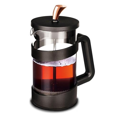 BerlingerHaus Čajová a kávová kanvica French Press 600 ml Black Rose Collection