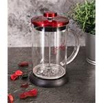BerlingerHaus Čajová a kávová kanvica French Press Burgundy Metallic Line, 0,8 l