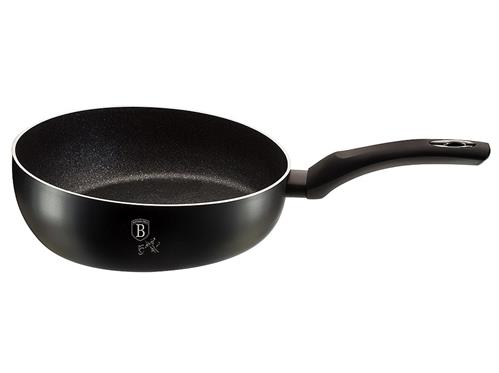 BerlingerHaus Flip Pan s mramorovým povrchom Black Silver Collection, 26 cm