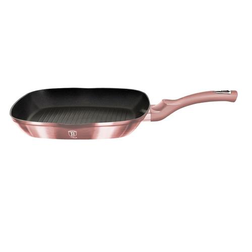 BerlingerHaus Grilovacia panvica s titánovým povrchom I-Rose Edition, 28 cm