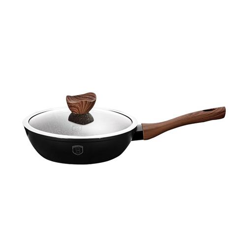 BerlingerHaus Hlboká panvica s pokrievkou 24 cm EBONY Line Rosewood