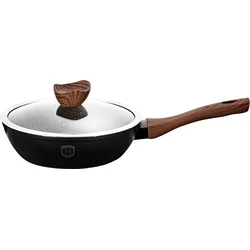 BerlingerHaus Hlboká panvica s pokrievkou 24 cm EBONY Line Rosewood