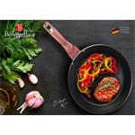 BerlingerHaus Hlboká panvica s titánovým povrchom a pokrievkou I-Rose Edition, 24 cm